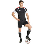 Men's adidas Tiro 26 League Jersey black, white, and piros férfi póló KB1357