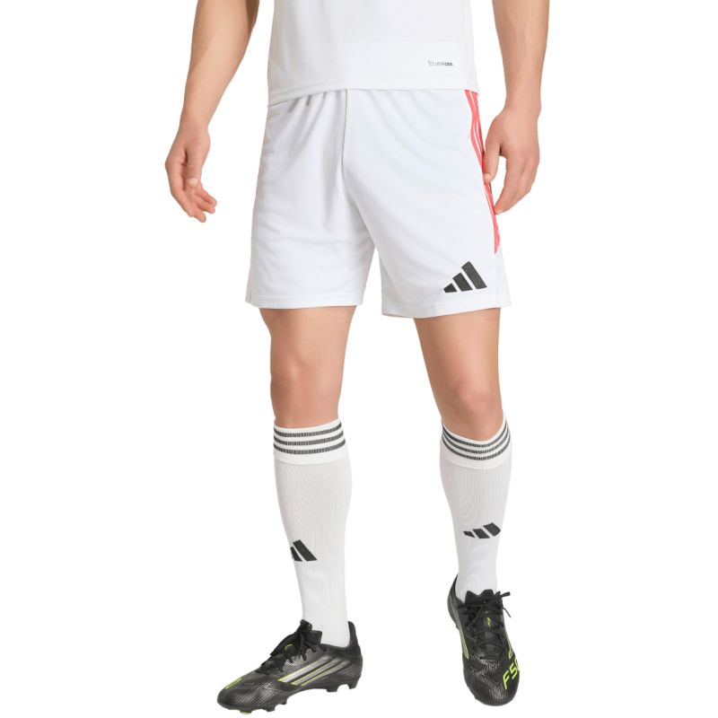 Men's adidas Tiro 26 League Match shorts white and KR0365 piros férfi rövidnadrág