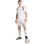 Men's adidas Tiro 26 League Match shorts white and KR0365 piros férfi rövidnadrág
