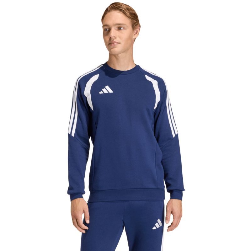 Men's adidas Tiro 26 League Sweat Crew navy blue and KF5816 fehér férfi pulóver