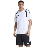Men's adidas Tiro 26 League Tee white and black fekete férfi póló KC3698