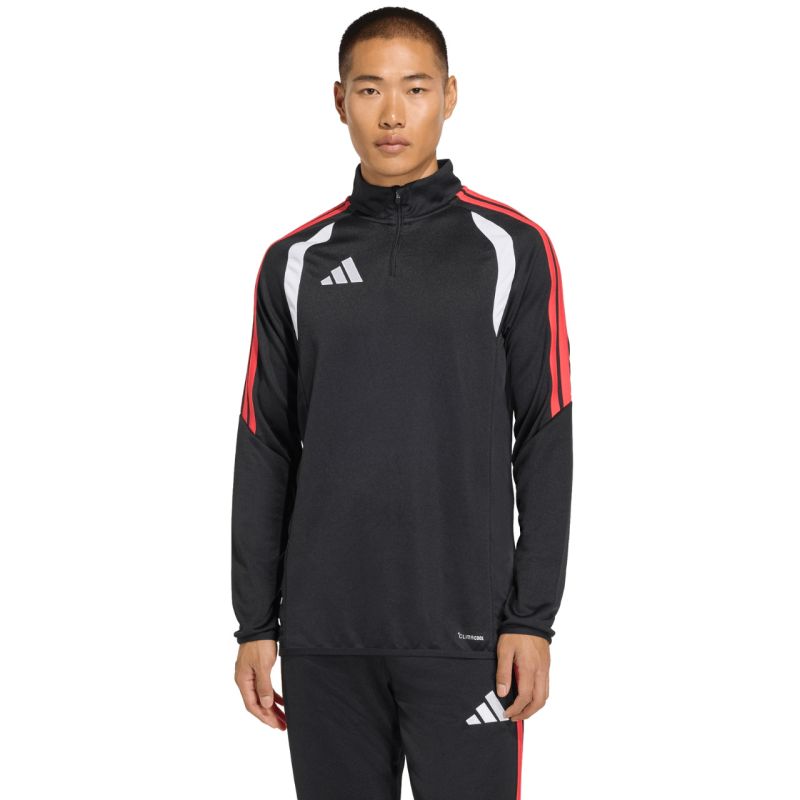 Men's adidas Tiro 26 League Training Top Black, White, and Red piros férfi pulóver JY9697