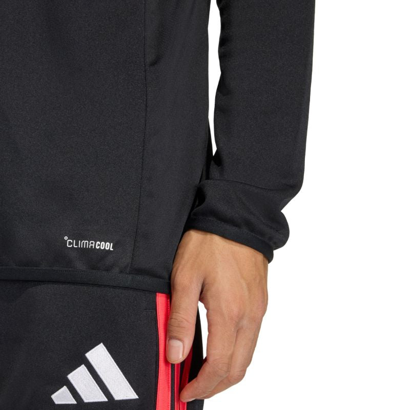 Men's adidas Tiro 26 League Training Top Black, White, and Red piros férfi pulóver JY9697