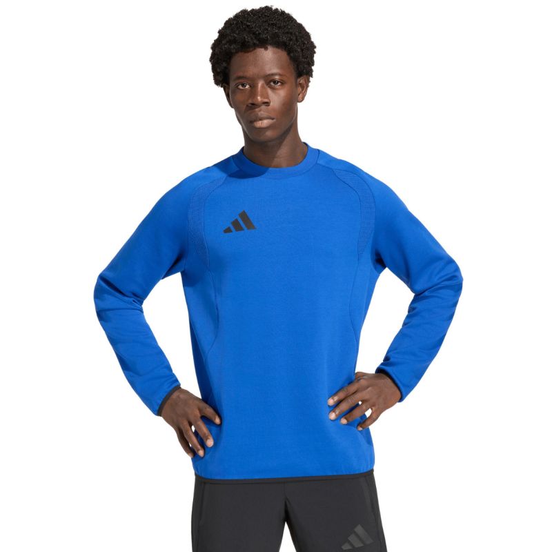 Men's adidas Tiro 26 Travel Crew sweatshirt blue férfi KD1146
