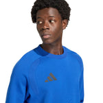Men's adidas Tiro 26 Travel Crew sweatshirt blue férfi KD1146