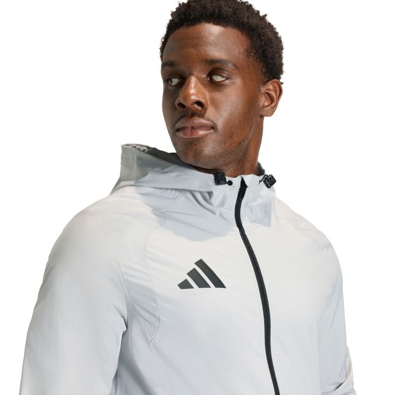Men's adidas Tiro 26 Travel Windbreaker Light szürke férfi kabát KD3336