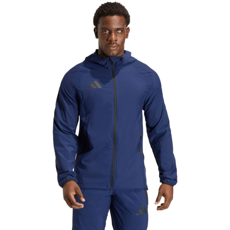 Men's adidas Tiro 26 Travel Windbreaker Navy Blue sötétkék férfi kabát KD3334