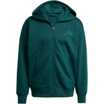 adidas Men's ALL SZN Fleece Full-Zip Sweatshirt zöld férfi pulóver JX5101