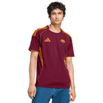 Adidas Men's AS Roma 25/26 Home Jersey bordó férfi póló