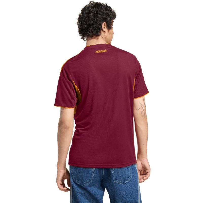 Adidas Men's AS Roma 25/26 Home Jersey bordó férfi póló