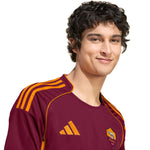 Adidas Men's AS Roma 25/26 Home Jersey bordó férfi póló