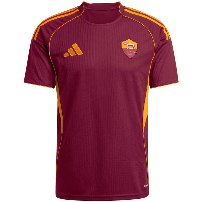 Adidas Men's AS Roma 25/26 Home Jersey bordó férfi póló