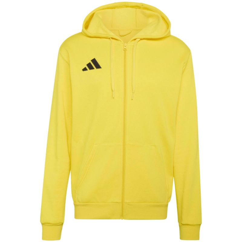 Adidas Men's Entrada 26 Full Zip Hoody sárga férfi pulóver KF8964