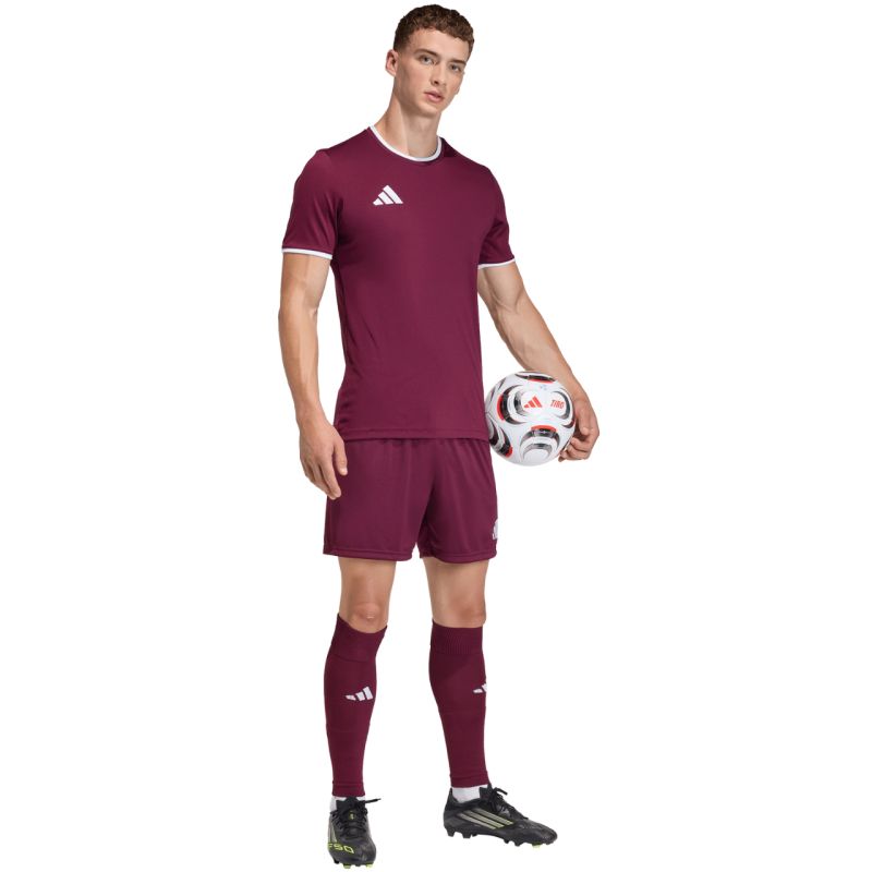 Adidas Men's Entrada 26 shorts bordó férfi rövidnadrág