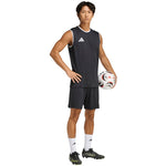 Adidas Men's Entrada 26 Sleeveless Jersey Black fekete férfi póló