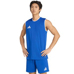 Adidas Men's Entrada 26 Sleeveless Jersey kék férfi póló