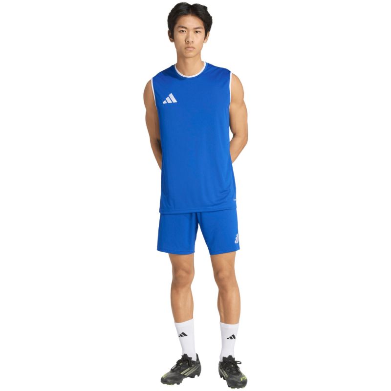 Adidas Men's Entrada 26 Sleeveless Jersey kék férfi póló