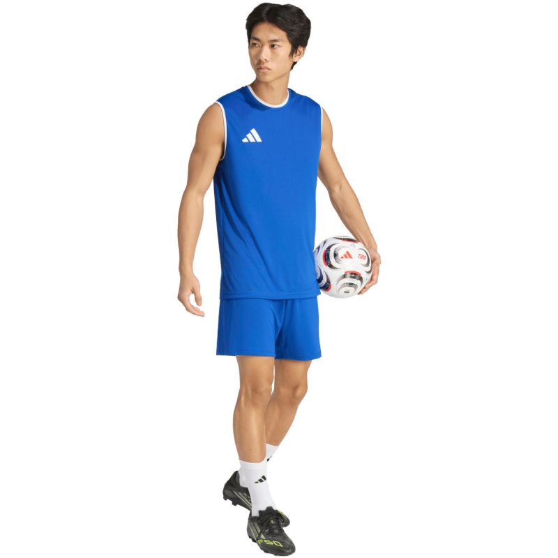 Adidas Men's Entrada 26 Sleeveless Jersey kék férfi póló