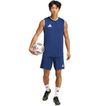 Adidas Men's Entrada 26 Sleeveless Jersey Navy Blue sötétkék férfi póló