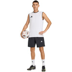 Adidas Men's Entrada 26 Sleeveless Jersey White fehér férfi póló