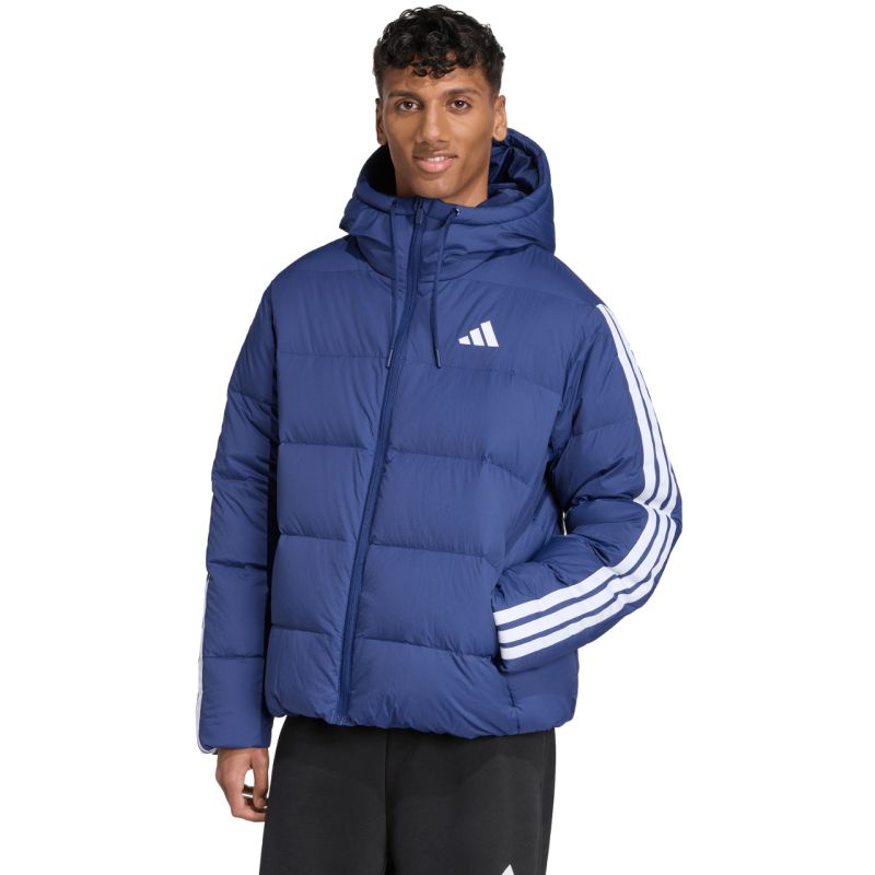 adidas Men's Ess 3S PD HD J jacket navy blue General férfi Kabát JX7799
