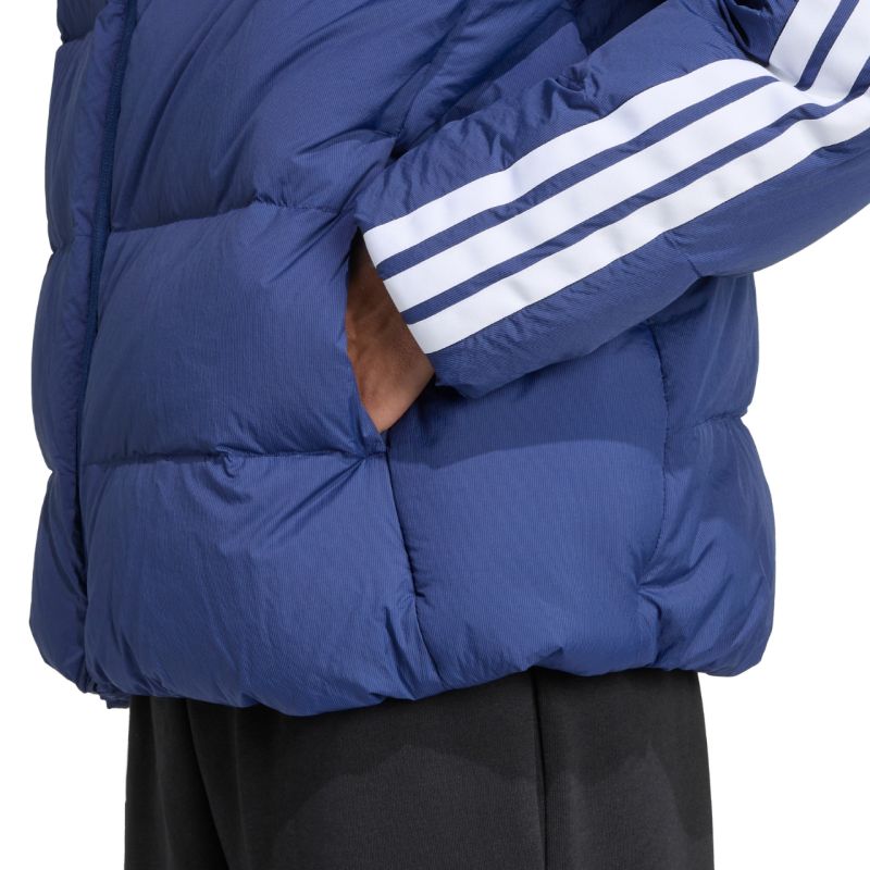 adidas Men's Ess 3S PD HD J jacket navy blue General férfi Kabát JX7799