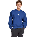 Adidas Men's Essentials Feelcozy sweatshirt blue 2xs férfi pulóver JE3792