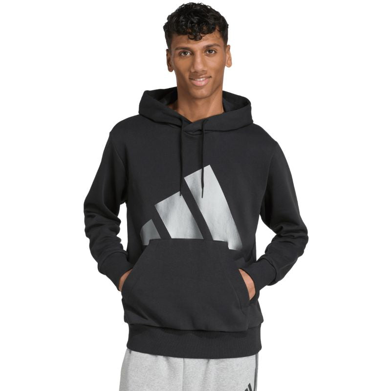 adidas Men's Holiday 3S Black férfi Kapucnis pulóver JM1698