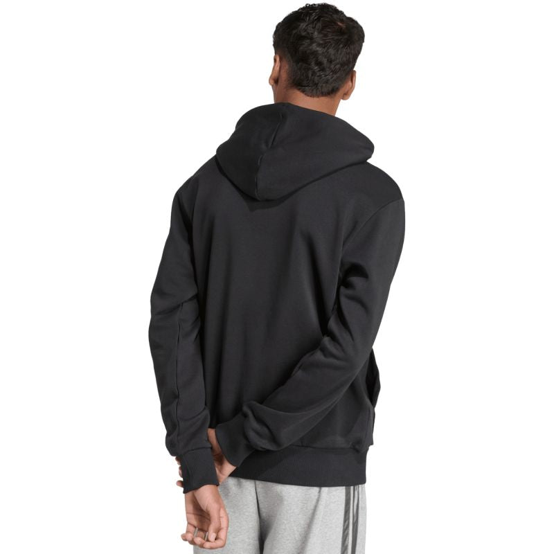 adidas Men's Holiday 3S Black férfi Kapucnis pulóver JM1698