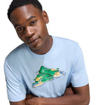 Adidas Men's Novelty Mint T-shirt light kék férfi póló