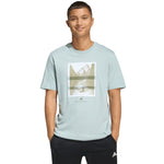Adidas Men's Outdoor Kayaking Graphic T-shirt menta férfi póló