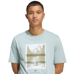 Adidas Men's Outdoor Kayaking Graphic T-shirt menta férfi póló