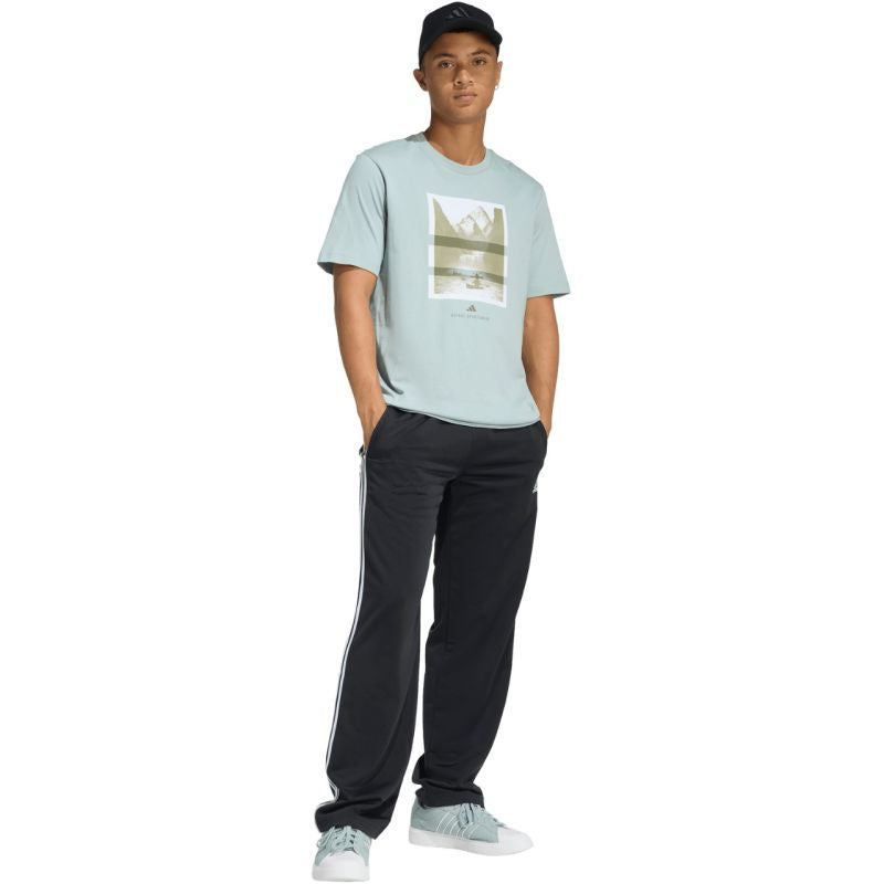 Adidas Men's Outdoor Kayaking Graphic T-shirt menta férfi póló