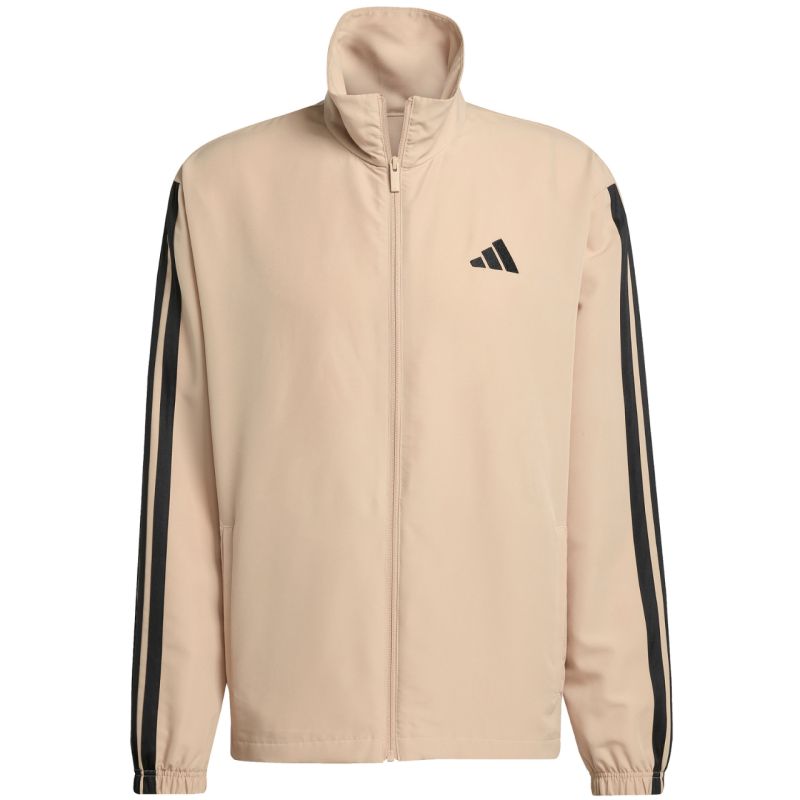 adidas Men's Sportswear Basic 3-Stripes Woven Tracksuit Beige férfi JX3149