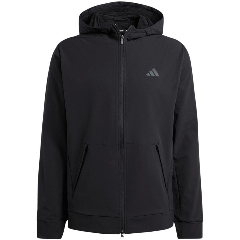 adidas Men's sweatshirt Designed for Training COLD.RDY Full-Zip Hoodie fekete férfi pulóver IN5607