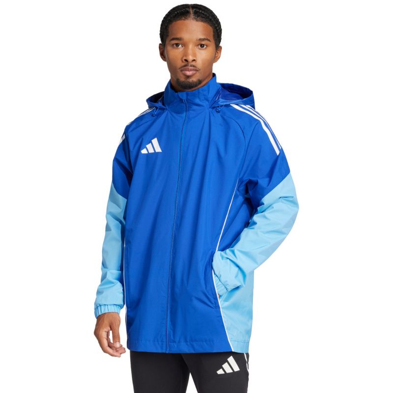 adidas Men's Tiro 25 Competition All-Weather Blue Kabát férfi JI8930