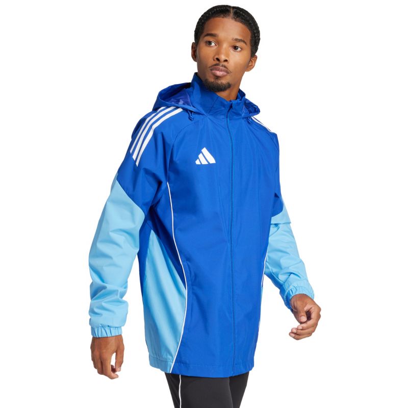 adidas Men's Tiro 25 Competition All-Weather Blue Kabát férfi JI8930