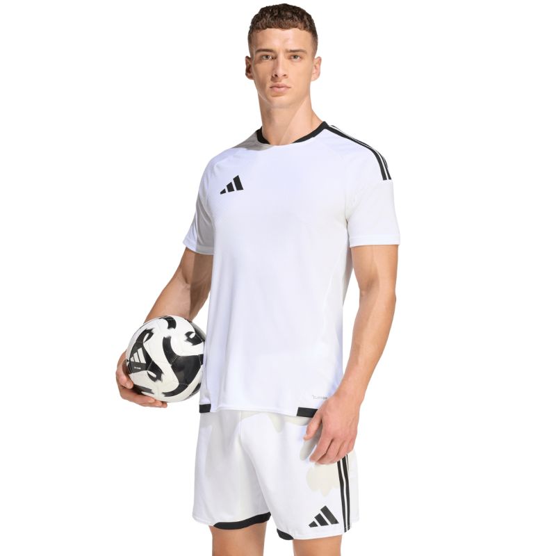 Adidas Men's Tiro 26 Competition Match Jersey, white and fekete férfi póló KA6167