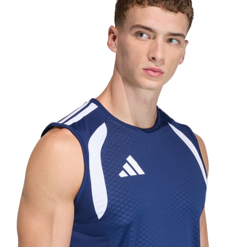Adidas Men's Tiro 26 Competition Sleeveless Jersey navy sötétkék férfi póló JY6433