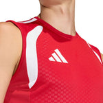 Adidas Men's Tiro 26 Competition Sleeveless Jersey red piros férfi póló KA7610