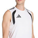 Adidas Men’s Tiro 26 Competition Sleeveless Jersey, white, fehér férfi póló KA7614