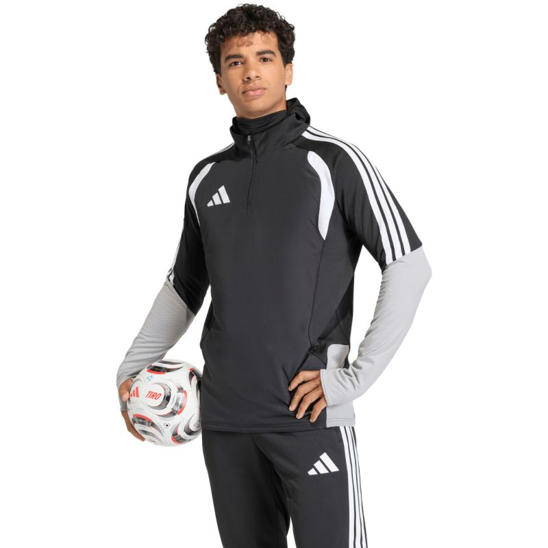 Adidas Men’s Tiro 26 Competition Winterized Sweatshirt in Black fekete férfi pulóver KA0605