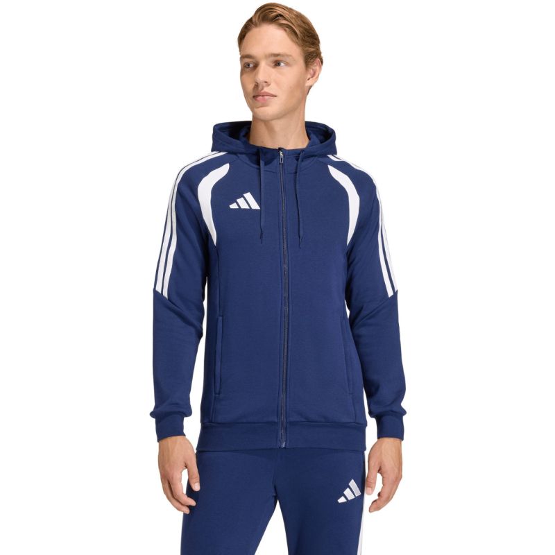 Adidas Men's Tiro 26 League Sweat Full Zip Hoodie Navy kék férfi pulóver KF3320