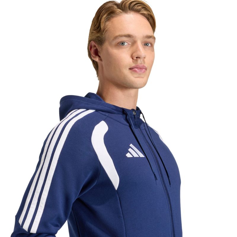 Adidas Men's Tiro 26 League Sweat Full Zip Hoodie Navy kék férfi pulóver KF3320
