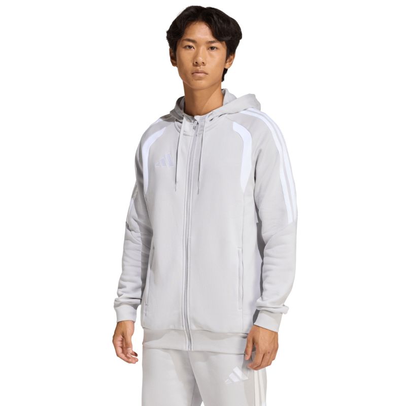 Adidas Men's Tiro 26 League Sweat Full Zip Hoody szürke férfi pulóver KF3319