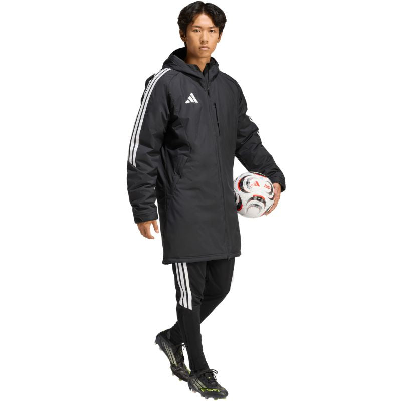 Adidas Men's Tiro 26 Stadium Parka Black fekete férfi dzseki JZ4108