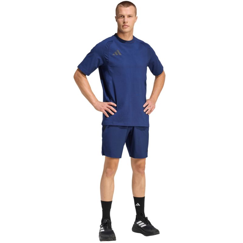 Adidas Men's Tiro 26 Travel Tee Navy Blue sötétkék férfi póló