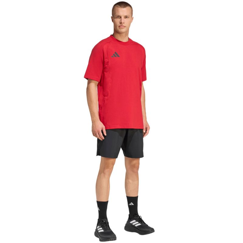 Adidas Men's Tiro 26 Travel Tee red piros férfi póló