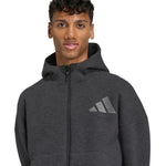 adidas Men's ZNE PR FZ black férfi Pulóver JM6055