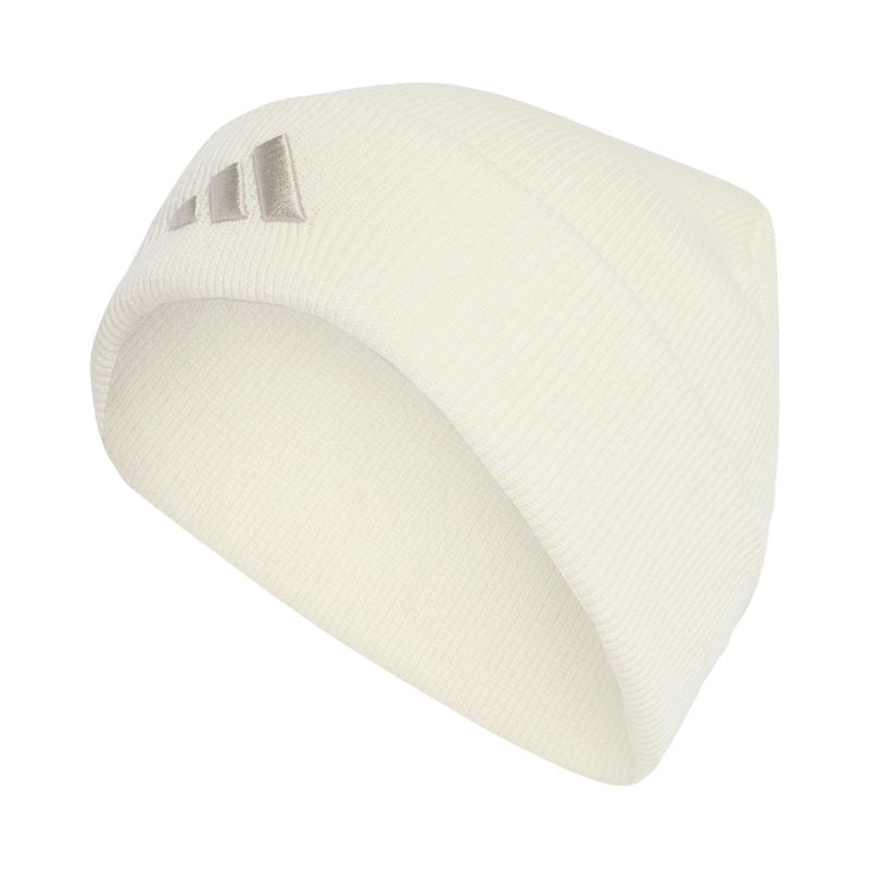 Adidas New Logo Beanie Cuff krém kötött sapka JX5745